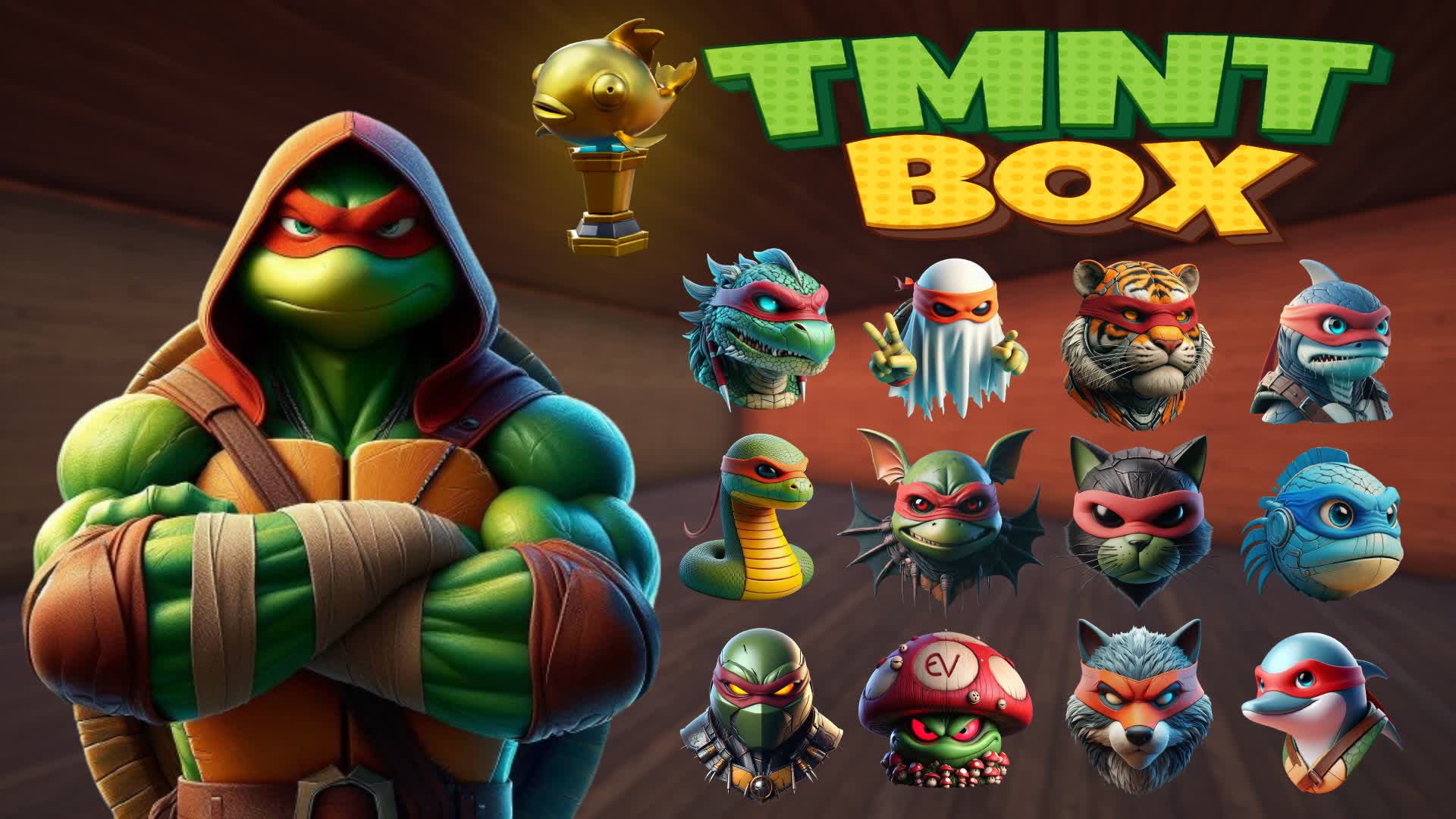 🍕 TMNT BOX PVP 📦 6241-2279-7487 by dantoy - Fortnite Creative Map Code ...