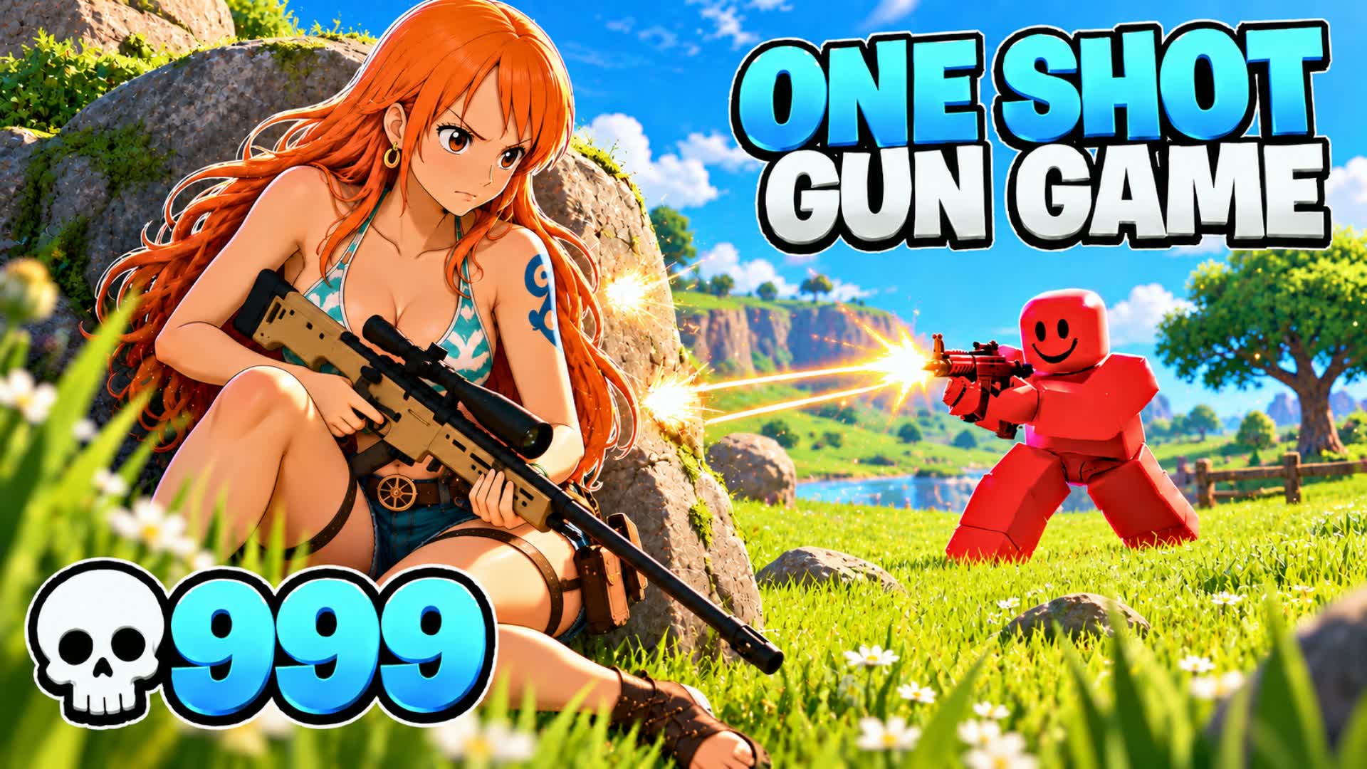 😎GUN GAME🏝️ RICH ADVENTURE