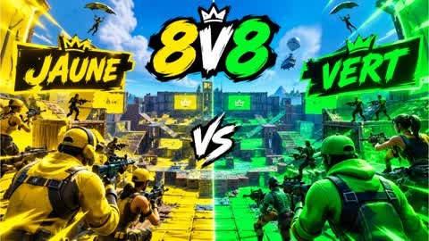 green vs yellow 8V8