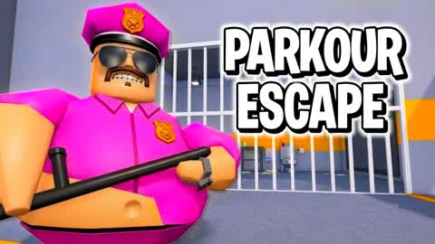 ESCAPE OBBY PARKOUR 🌈 FALL GUYS