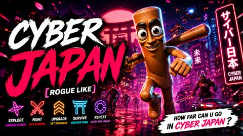 ESCAPE CYBERJAPAN! [Roguelike]