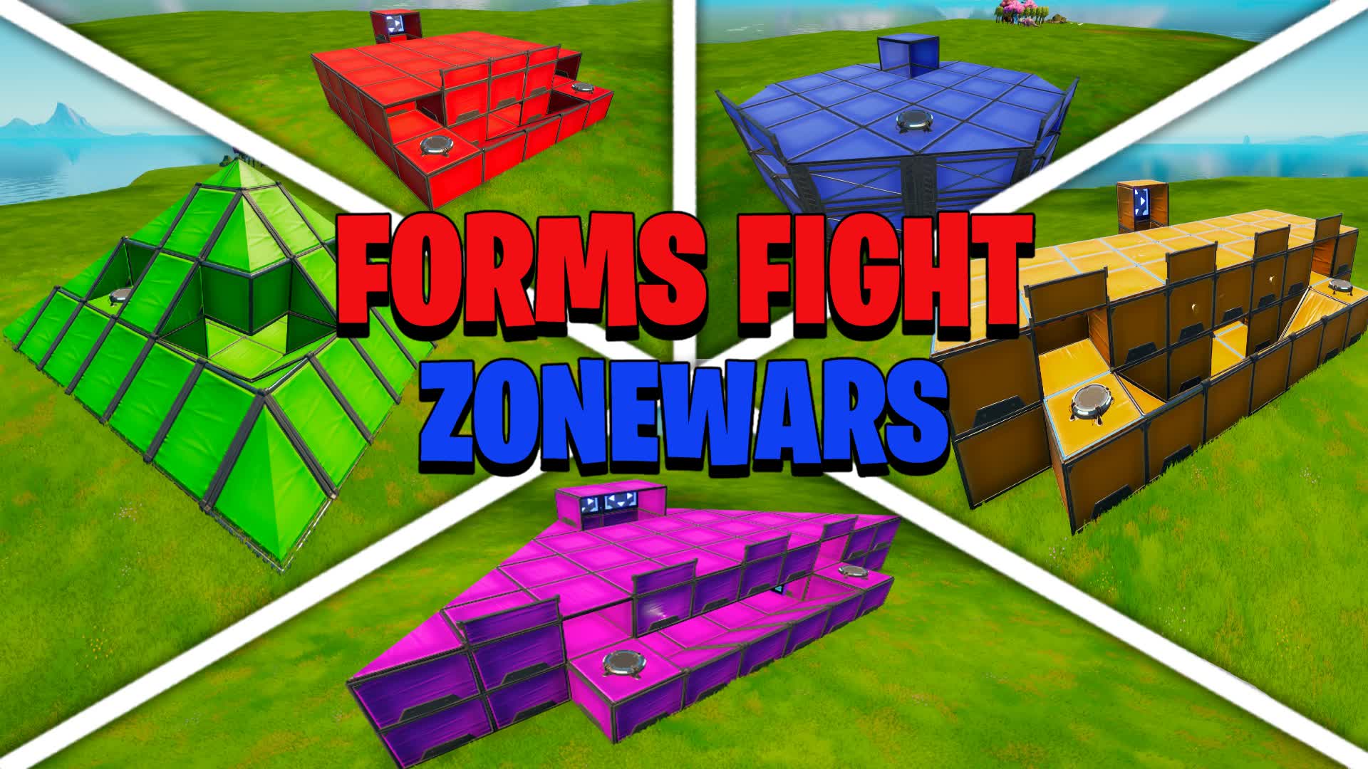 Forms Fight! 5 teams zonewars
