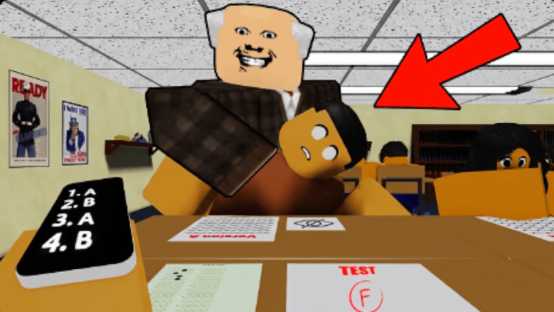 CHEATING DURING TEST