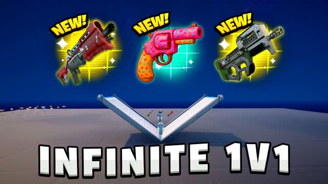 1V1 INFINITE MAP EVERY GUNS