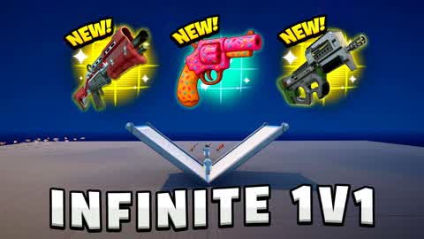 1V1 INFINITE MAP EVERY GUNS