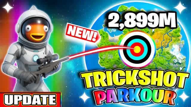 😂MEME TRICKSHOT PARKOUR 🎯(115 LEVELS)