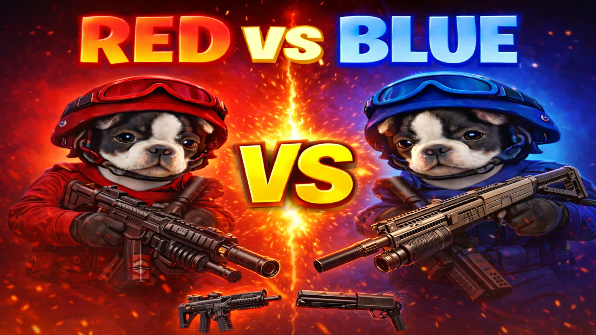 RED vs BLUE ⚔️ BOX FIGHT ARENA
