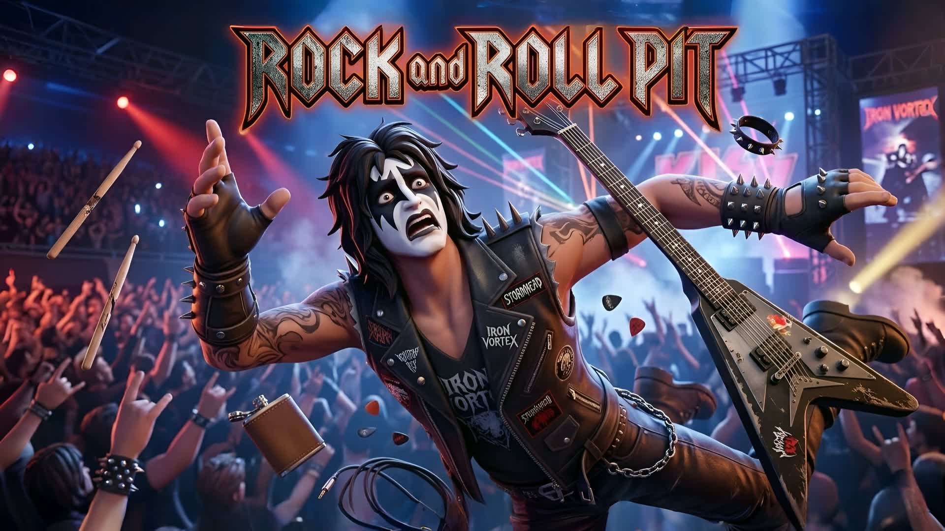 ROCK and ROLL PIT 🎸🤘