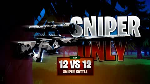 🌲Forest Sniper ONLY - 12 vs 12 NO BUILD