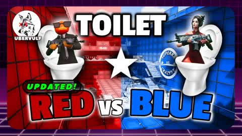 TOILET RED VS BLUE