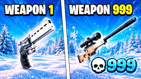 ♾️ SNOW GUN GAME 🔫 ONE SHOT