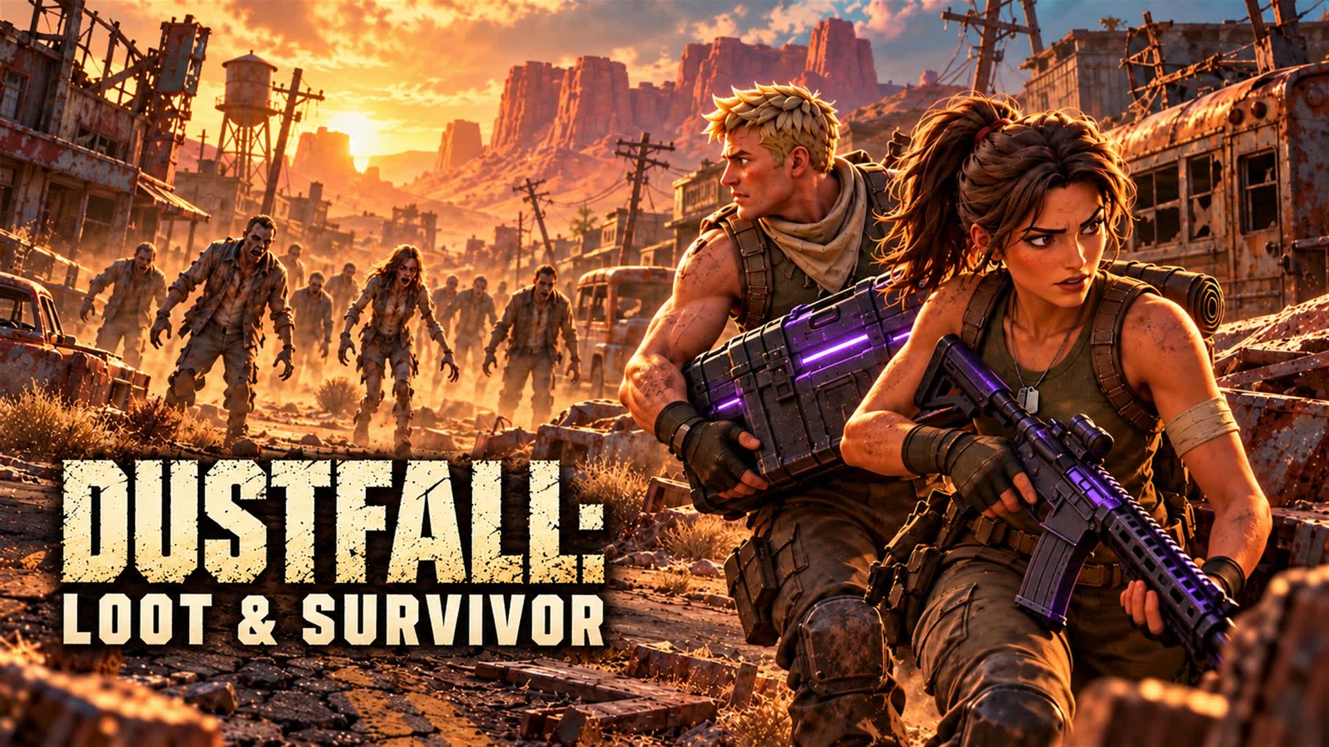 DUSTFALL : LOOT & SURVIVE - Fortnite island 7352-4492-5315 by uhafa77