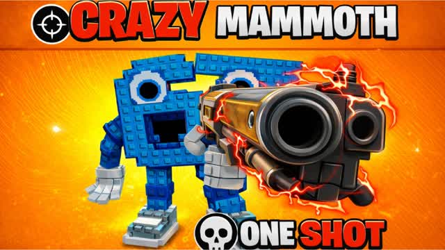 CRAZY MAMMOTH ONE SHOT  🎯 GUN GAME🔫