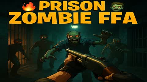 PRISON ZOMBIE FFA 👮‍♂️🧟 First Person