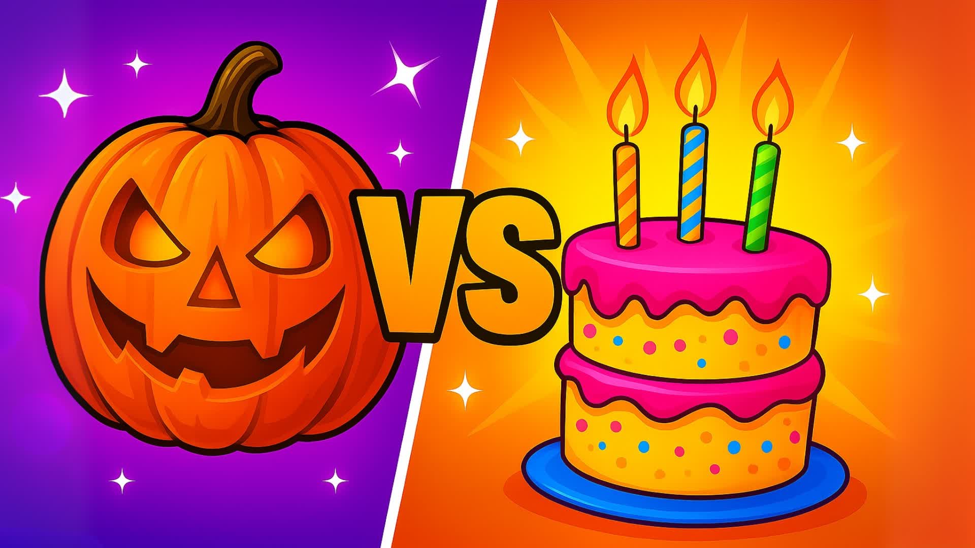 🍰 Birthday vs Halloween 🎃