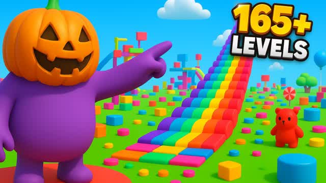 ⭐FUN PARKOUR 165+ LEVEL OBBY🌈🏆