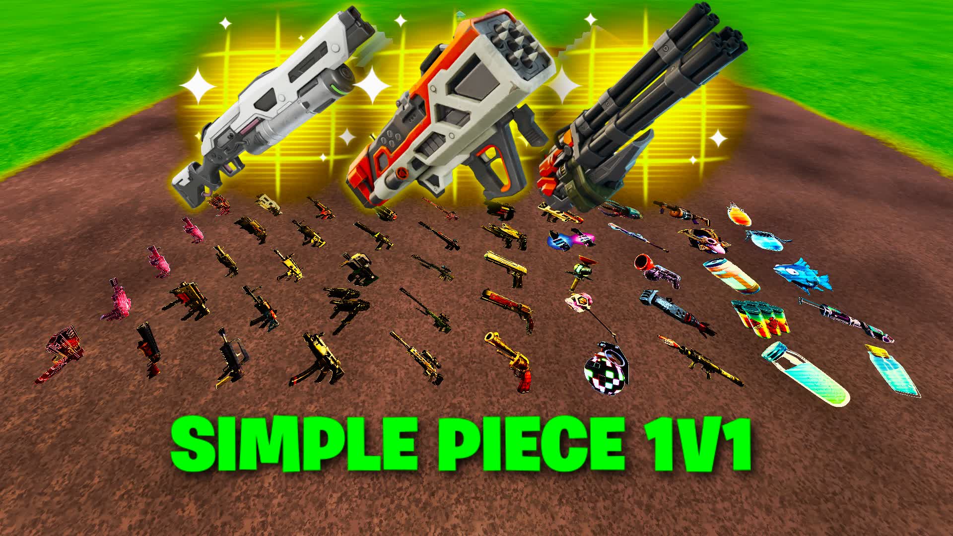 🌎SIMPLE PIECE 1V1