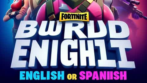 BWRUD ENIGLT : ENGLISH OR SPANIISH