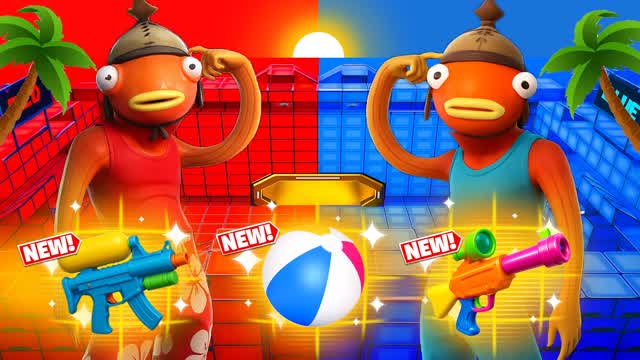 🔫CHAOS SUMMER - RED VS BLUE🔴🔵