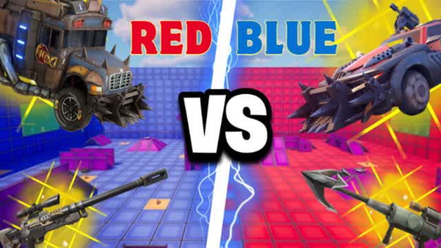 âCAR RED VS BLUE â (Wrecked 8v8)