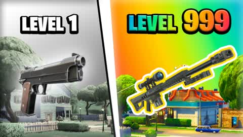 ⭐️ MEGA GUN GAME ONE SHOT 🎯