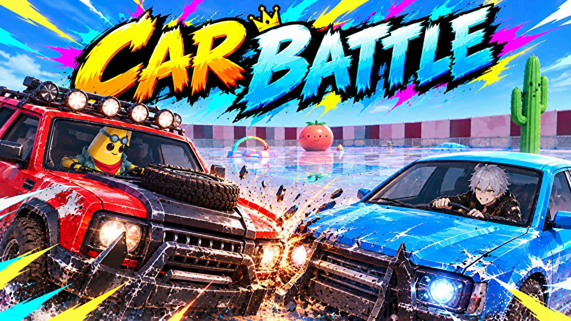 CAR BATTLE [For 40 people]