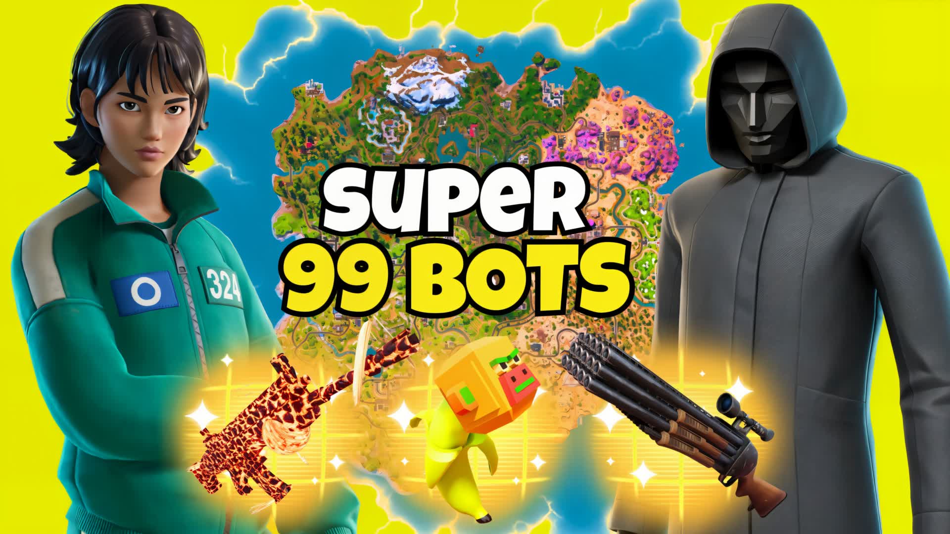Super Squid 99 Bots Survival [Zombies]
