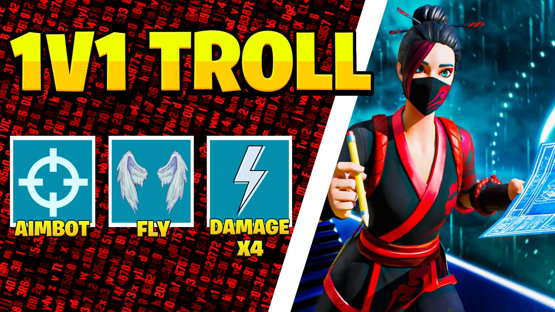 Troll 1v1!