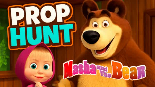 MASHA AND BEARS PROP HUNT🧸