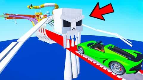 Fortnitemares Car Parkour Race