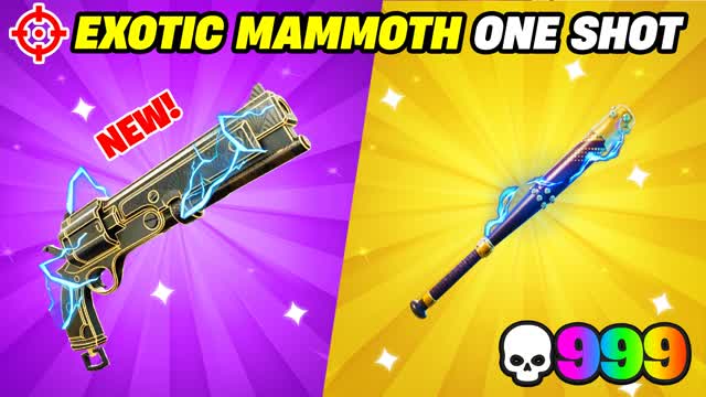 EXOTIC MAMMOTH ONE SHOT 🎯