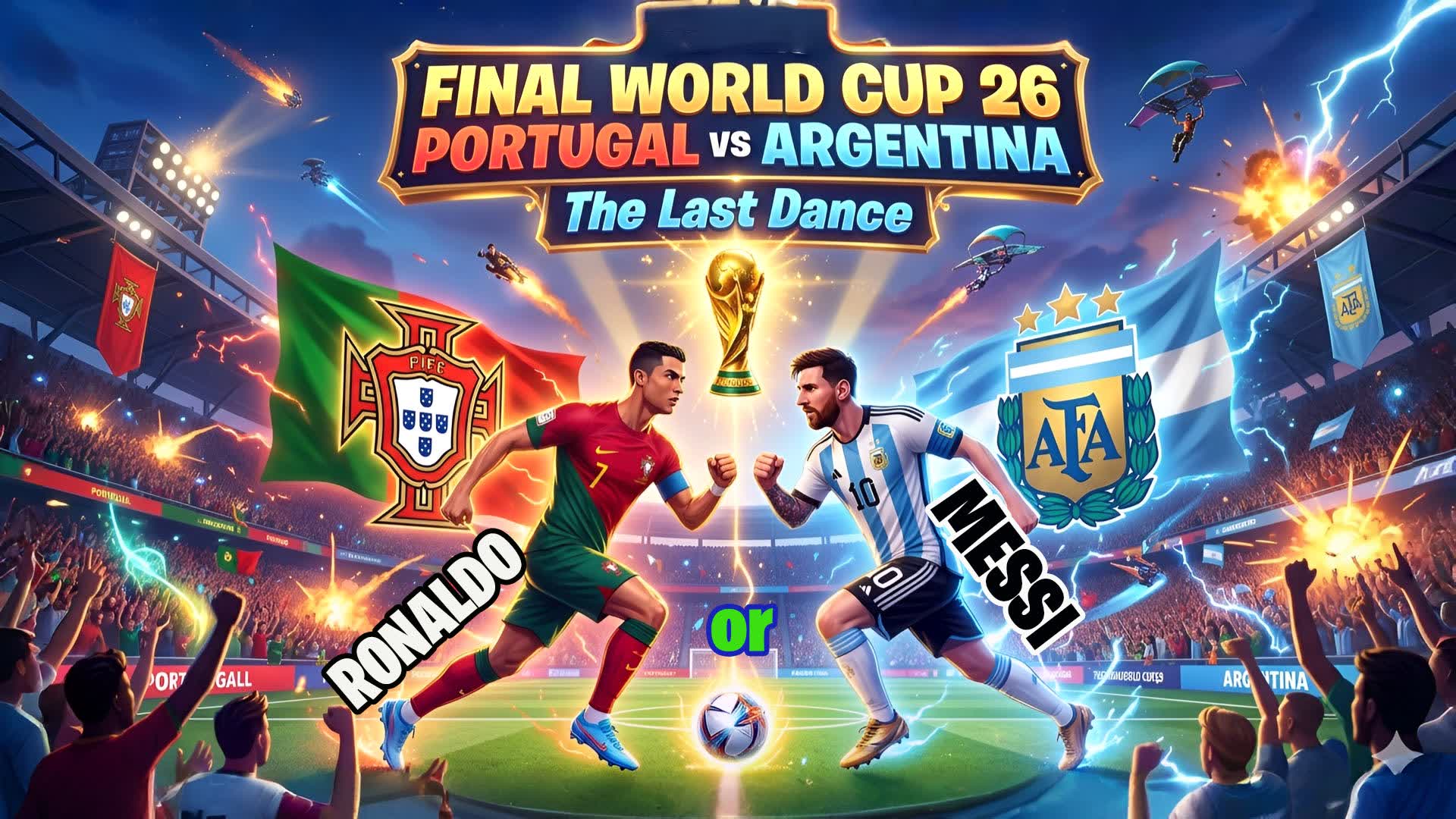 ポルトガル vs アルゼンチン ワールドカップ26決勝