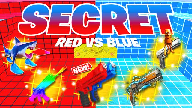SECRET RED VS BLUE 🔴🔵