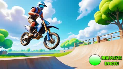 DIRT BIKE MOTO X 🏍️FREESTYLE SKATE PARK