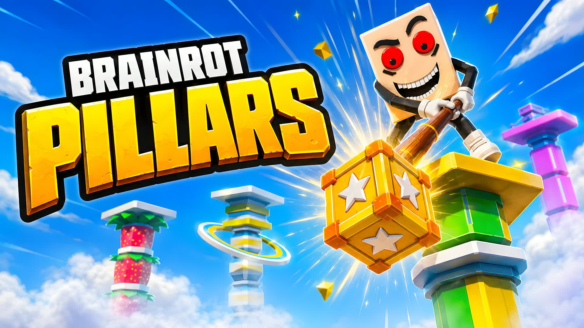 BRAINROT PILLARS [LUCKY BLOCKS]🍀