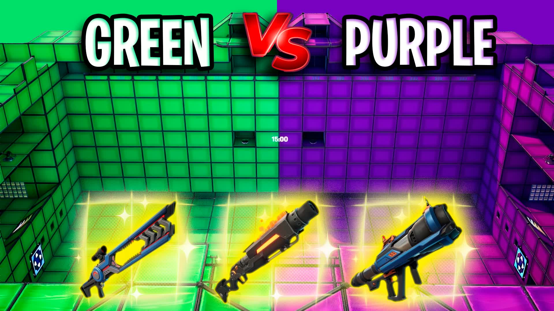 GREEN VS PURPLE