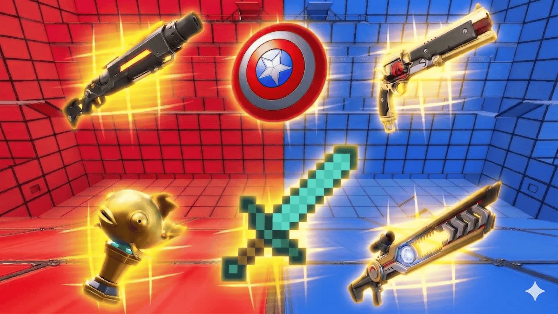 ブライアン RED vs. BLUE🔴🔵RVB ガリ