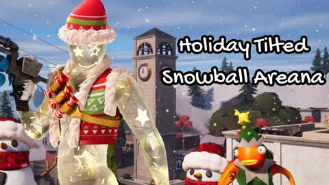 Holiday Tilted Snowball FFA