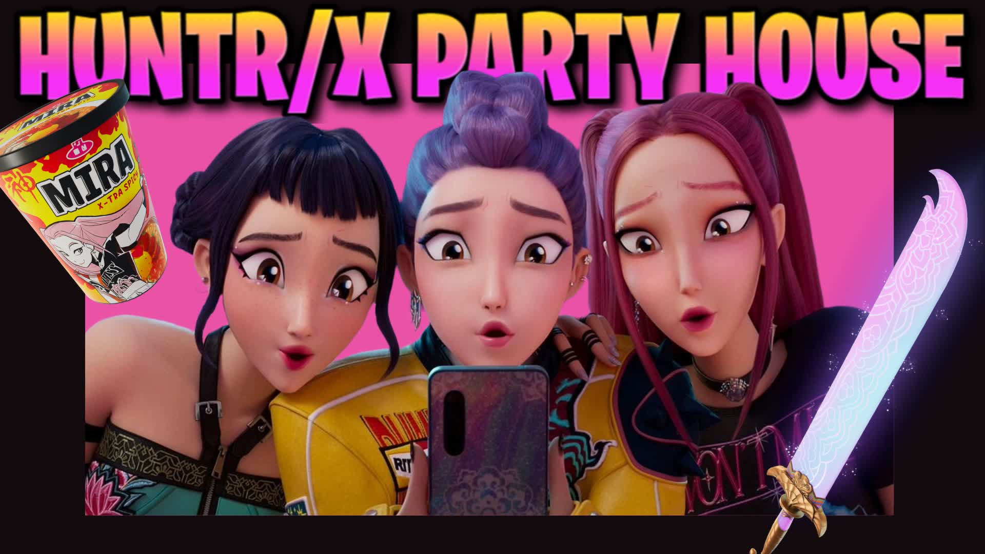 Huntrix party house