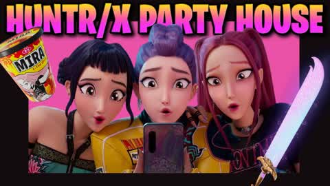 Huntrix party house