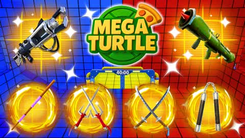 MEGA TURTLE - TMNT - RED VS BLUE 🔴🔵