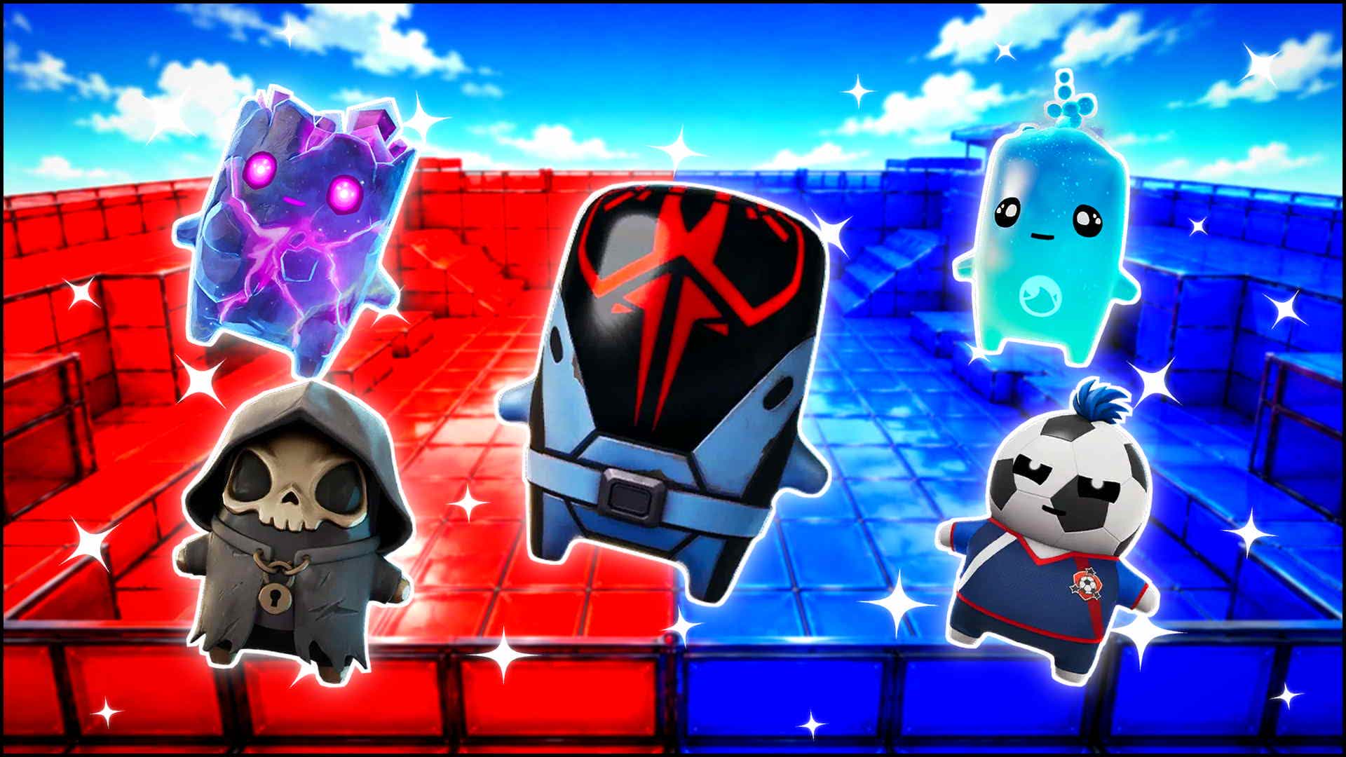 BLUE VS RED APEX FLAME 🔵🔴