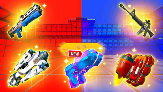 SUPER RED VS BLUE 🔴🔵 2786-2114-8349 by typicalgamer - Fortnite