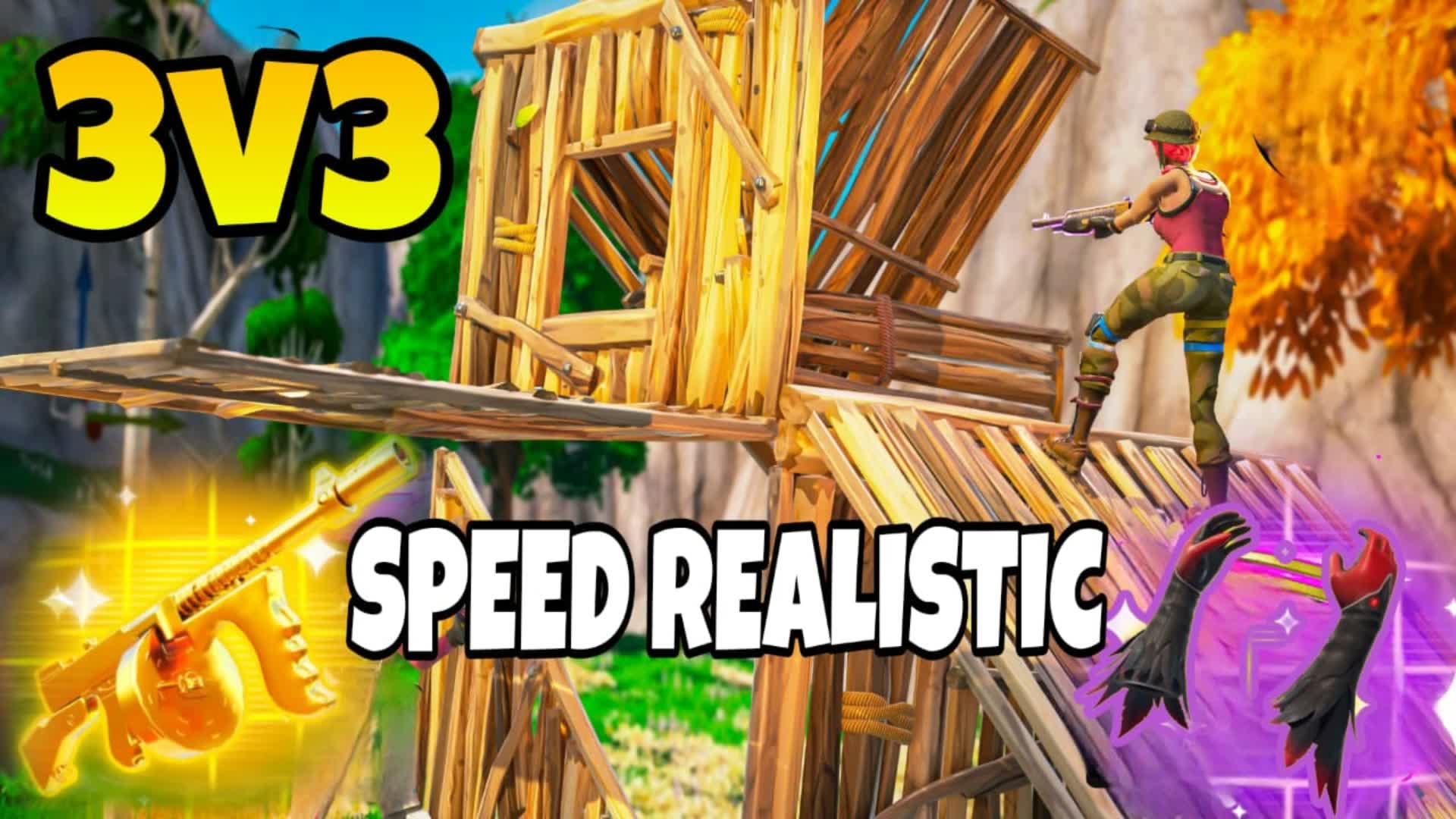 SPEED REALISTIC 🚀 3V3 9078-4437-1094 by egypwr - Fortnite Creative Map ...