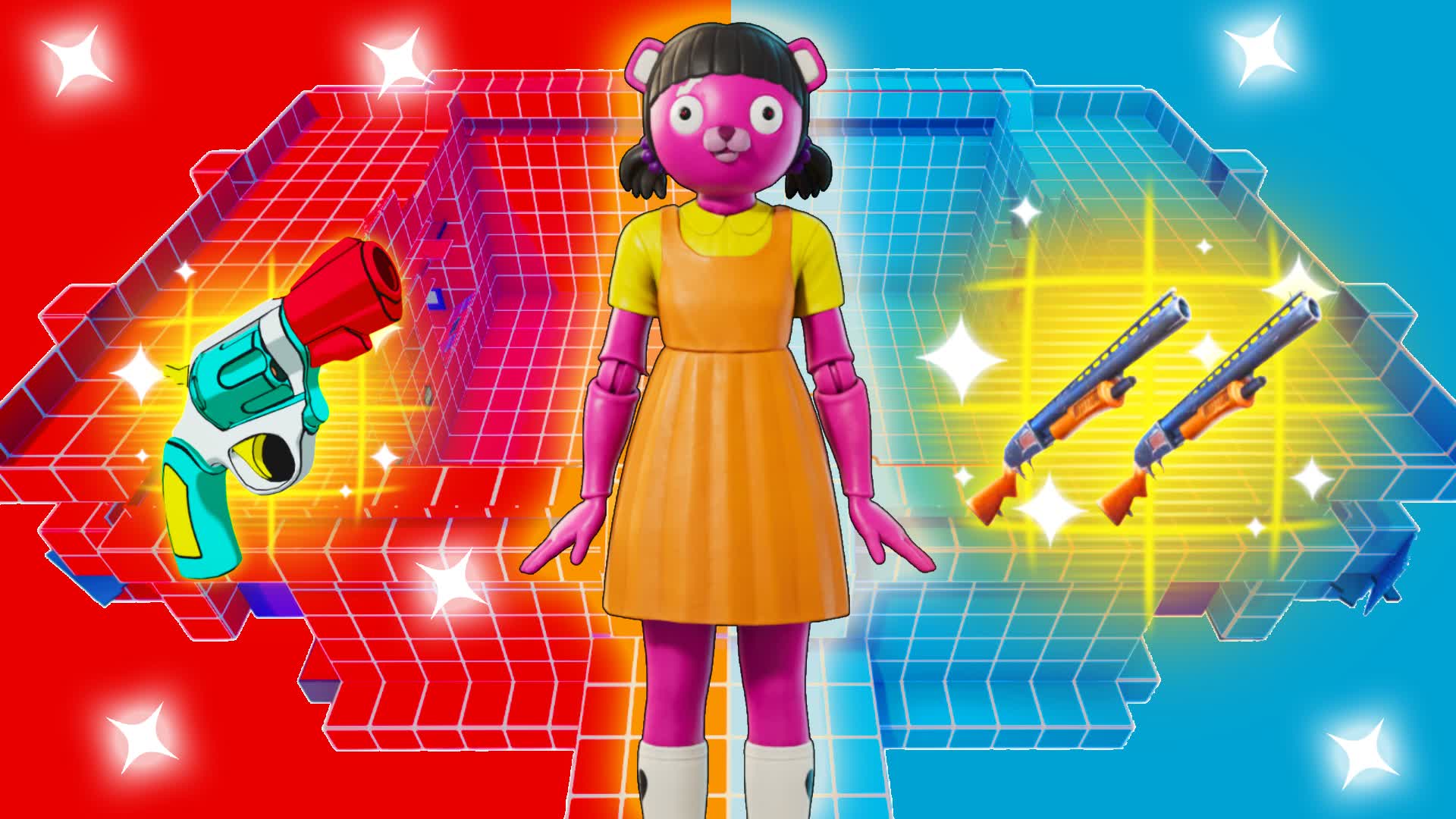 🔥CRAZY🔴RED VS BLUE🔵BATTLE