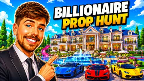 BILLIONAIRE MANSION PROP HUNT MEGA VILLA