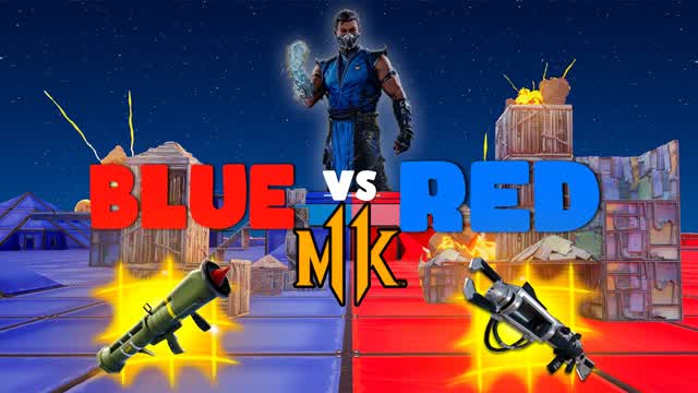MK RED VS BLUE 🔴🔵