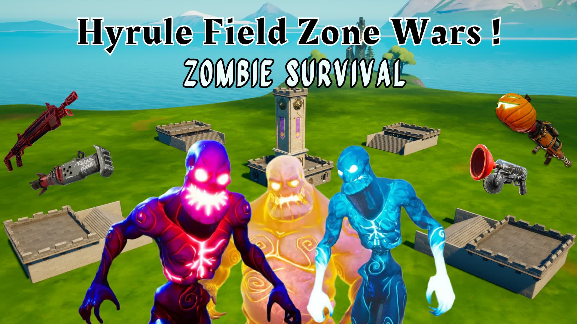 Hyrule Fields Zone Wars -Zombie Survival