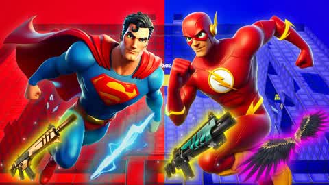SUPERHERO RED VS BLUE 🔴🔵