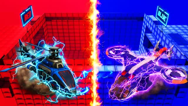 1V16V6 RED VS BLUE XGREEN XPURPLE🔴🔵